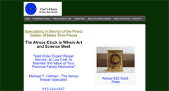 Desktop Screenshot of curtsclocks.com